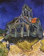 Vincent Van Gogh The Church of Auvers-sur-Oise china oil painting reproduction